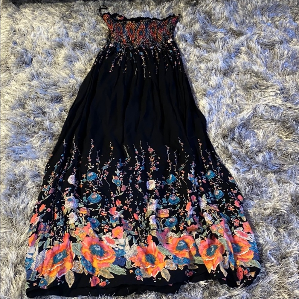 Strapless Maxi Dress
